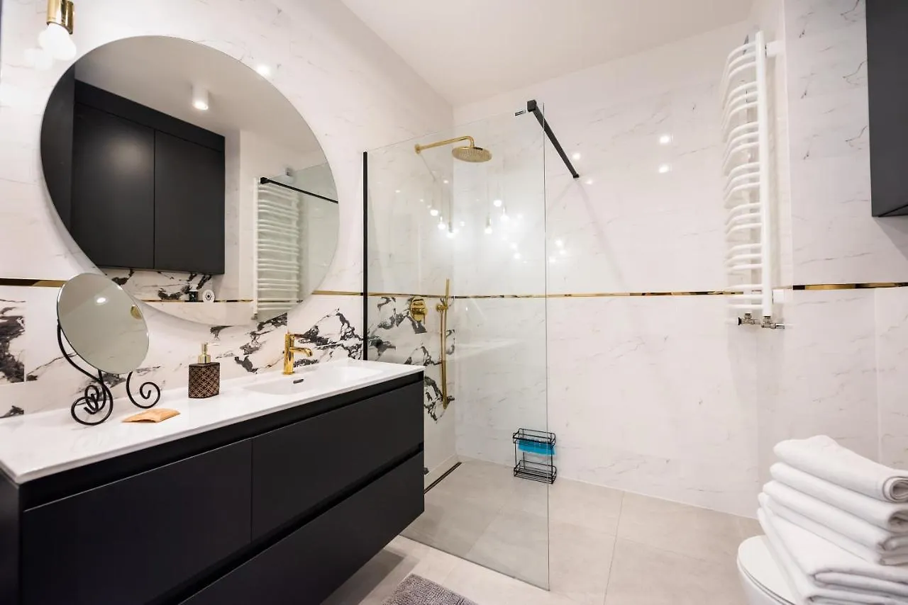 Wola Marble Apartment Warsaw Poland