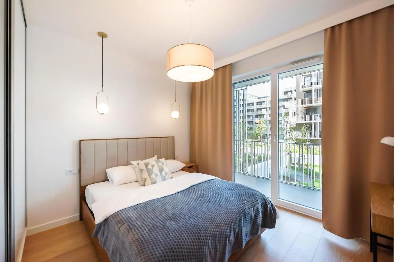 Wola Marble Apartment Warsaw Poland