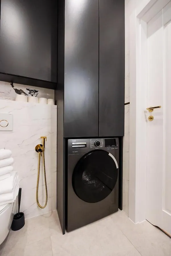 Wola Marble Apartment Warsaw Poland